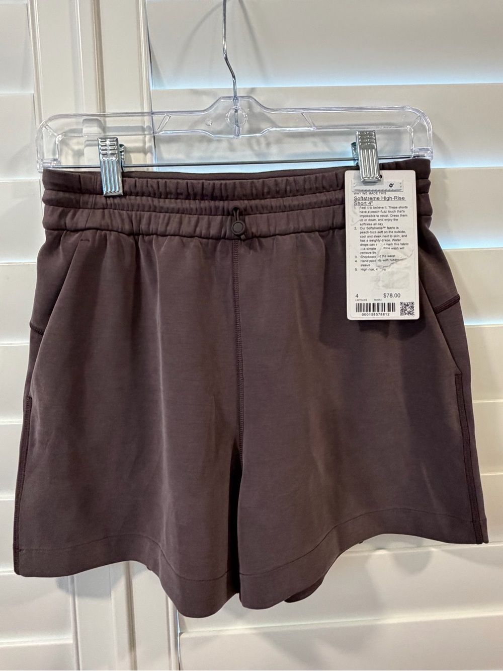 lululemon athletica High-Rise Pull-On Shorts - Dark Mauve